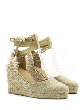 Zeppa Carina lurex oro Castaner